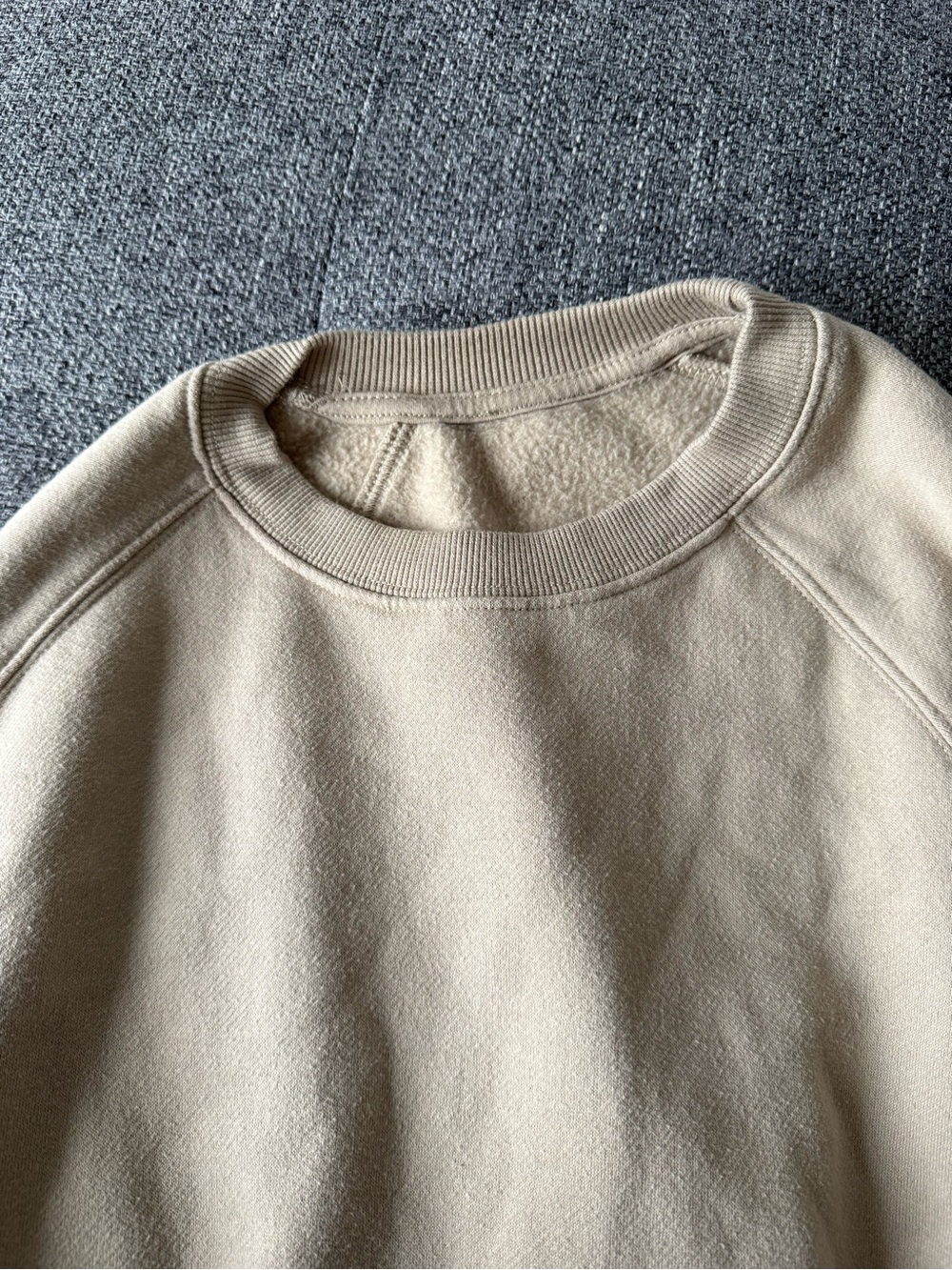 Everyday Crewneck Sweater in Taupe Color - Picture 5 of 6